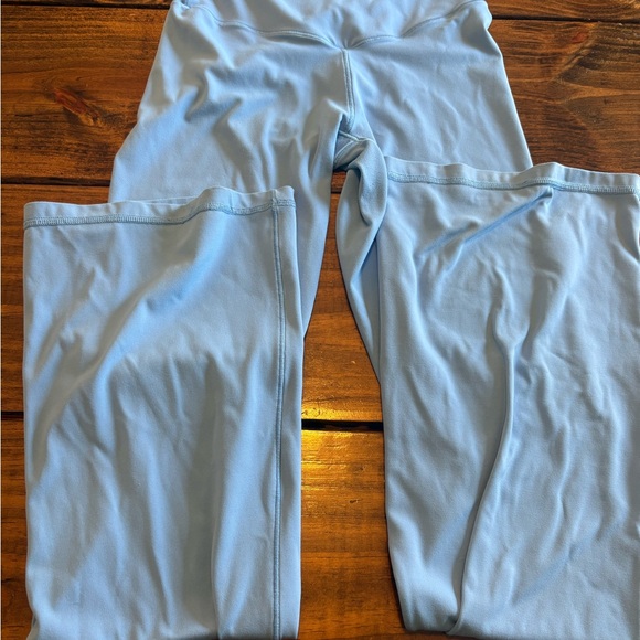 Aerie Sky Blue High-Rise Flare Leggings - Picture 2 of 5